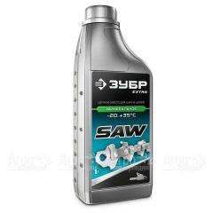 Масло минеральное Зубр Extra 1 л для смазки цепей в Ставрополе
