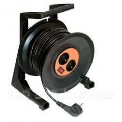 Удлинитель на катушке с 2-мя встроенными розетками 30 м. в Ставрополе