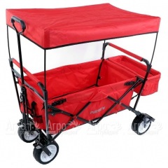 Тележка ручная Fuxtec СТ-350R с навесом красная в Ставрополе