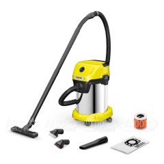 Хозяйственный пылесос Karcher WD 3 S V-19/4/20 SuctionBrushKit в Ставрополе
