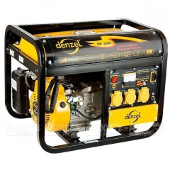 Бензогенератор Denzel DB3500 2.8 кВт в Ставрополе