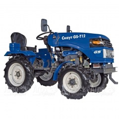 Многофункциональный минитрактор Garden Scout (Скаут) T-12DIF + фреза + двухкорпусный плуг в Ставрополе