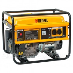 Бензогенератор Denzel GE 4500 4 кВт в Ставрополе