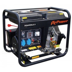 Дизельный генератор ITC Power DG6000LEK-3+ (дистанционный запуск+разъем для АВР) в Ставрополе