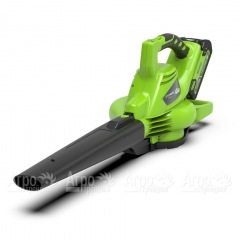 Воздуходувка аккумуляторная GreenWorks G-Max GD40BV 40V 280 км/ч (без батареи и зарядного устройства) в Ставрополе