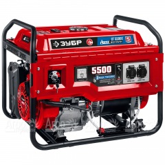 Бензин-газовый генератор Зубр СГ-5500Е 5.5 кВт в Ставрополе
