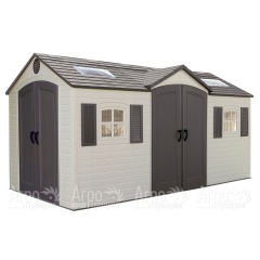 Пластиковый сарай LifeTime 15х8 DD в Ставрополе
