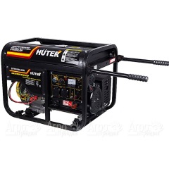 Бензогенератор Huter DY6500LXW 5 кВт с функцией сварки и колесами в Ставрополе