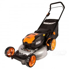 Газонокосилка аккумуляторная Worx WG751E в Ставрополе