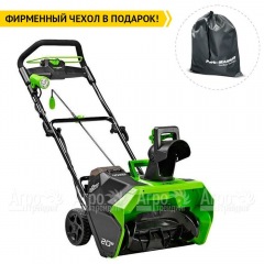 Снегоуборщик аккумуляторный GreenWorks GD40STK5 5 Ач в Ставрополе