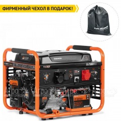 Бензогенератор Daewoo GDA 7500 DPE-3 DUAL POWER 220-380 6 кВт в Ставрополе