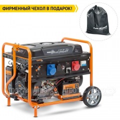 Бензогенератор Daewoo GDA 8500 DPE-3 DUAL POWER 220-380 7 кВт в Ставрополе