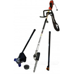 Электрокоса + высоторез Ikra Mogatec EAS 1035C + цепная пила 20 см в Ставрополе