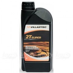 Масло моторное Villartec 2T Super 1 л для 2-х тактных двигателей в Ставрополе