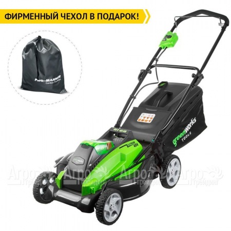 Газонокосилка аккумуляторная GreenWorks G40LM45K4  в Ставрополе