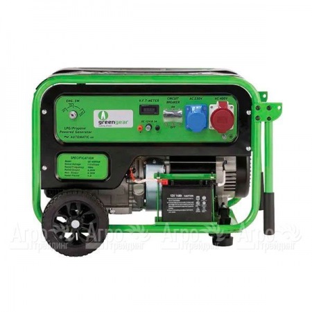 Газовый генератор GreenGear GE-6000T 6 кВт в Ставрополе