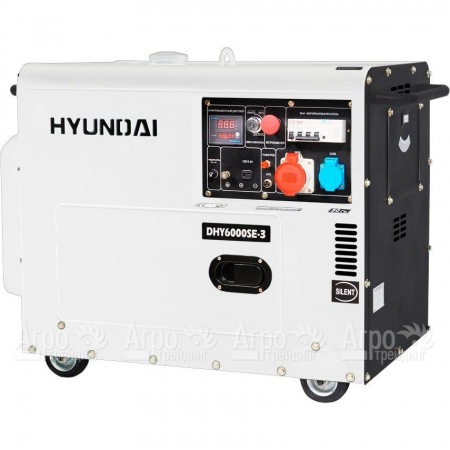 Дизельгенератор Hyundai DHY 6000SE-3 5 кВт  в Ставрополе