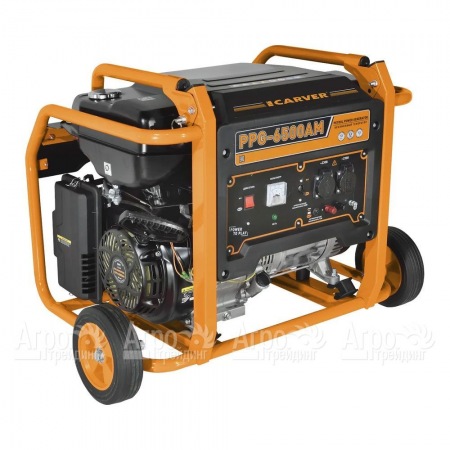 Бензогенератор Carver PPG-6500АM 5 кВт в Ставрополе