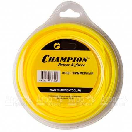 Корд триммерный Champion Star 1.3мм, 15м (звезда)  в Ставрополе