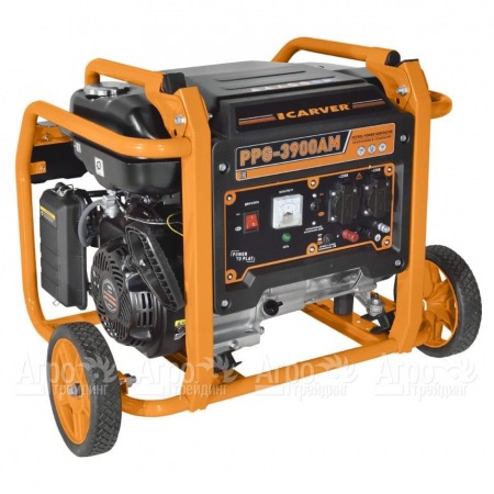 Бензогенератор Carver PPG-3900АM 2.8 кВт  в Ставрополе