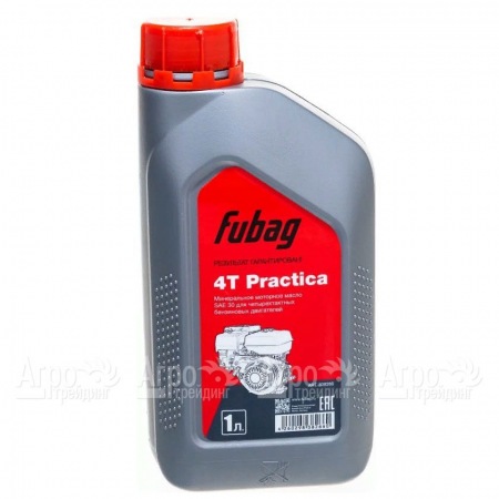 Масло моторное минеральное Fubag Practica SAE 30 1 л для 4-тактных двигателей в Ставрополе