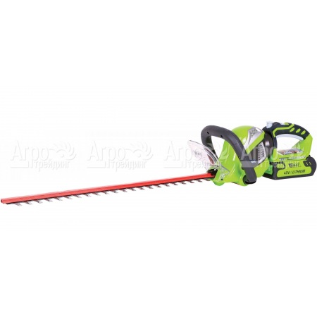 Аккумуляторный кусторез GreenWorks G-Max G40HT61K2 40V 61 см (без батареи и зарядного устройства) в Ставрополе