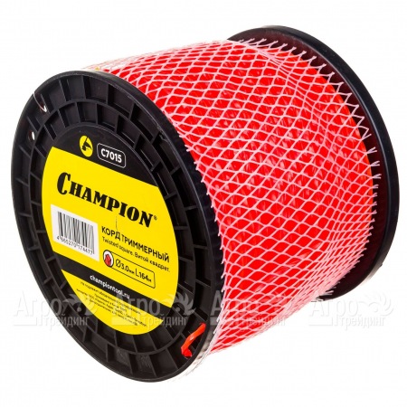 Корд триммерный Champion Twisted Square 3.0мм, 164м (витой квадрат)+нож  в Ставрополе