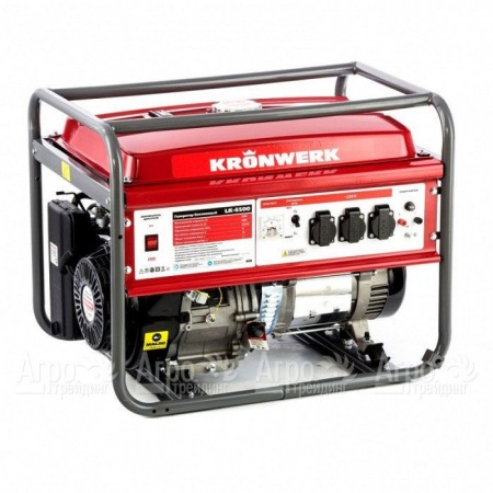 Бензогенератор Kronwerk LK 6500 5 кВт в Ставрополе