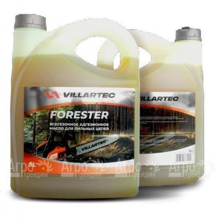 Всесезонное адгезионное масло Villartec Forester 5 л для пильных цепей в Ставрополе