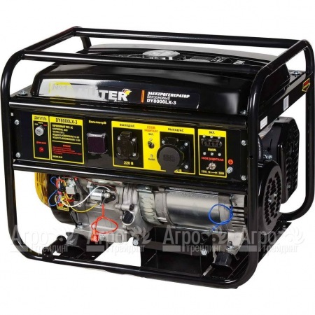 Бензиновый генератор Huter DY8000LX-3 6.5 кВт в Ставрополе