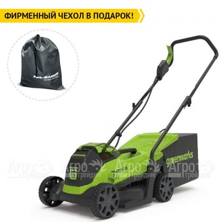 Газонокосилка аккумуляторная GreenWorks GD24LM33K4  в Ставрополе