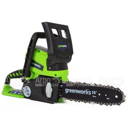 Аккумуляторная пила GreenWorks G24CS25K2-10&quot;  в Ставрополе
