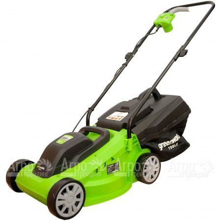 Газонокосилка электрическая GreenWorks GLM1232 1200 Вт  в Ставрополе