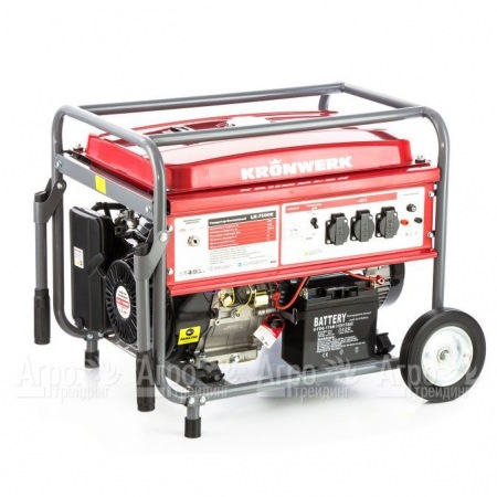 Бензогенератор Kronwerk LK 7500E 6 кВт в Ставрополе