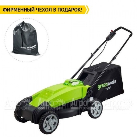 Газонокосилка аккумуляторная GreenWorks G-Max G40LM35 40V 35 см (без аккумулятора и ЗУ) в Ставрополе