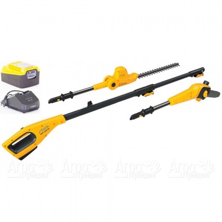 Высоторез аккумуляторный + ножницы для живой изгороди Stiga SMT 100 AE Kit  в Ставрополе