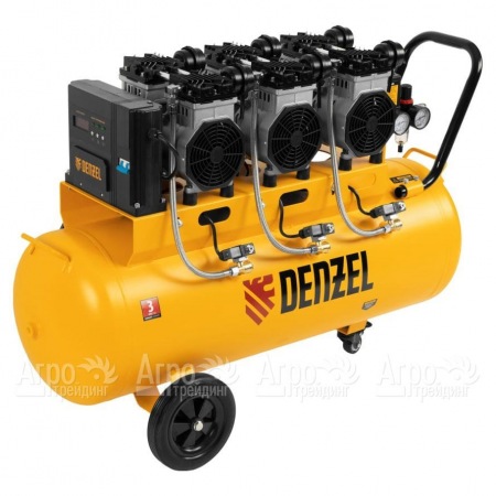 Компрессор безмасляный малошумный Denzel DLS 3300/100  в Ставрополе