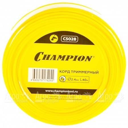 Корд триммерный Champion Star 2.4мм, 40м (звезда)  в Ставрополе