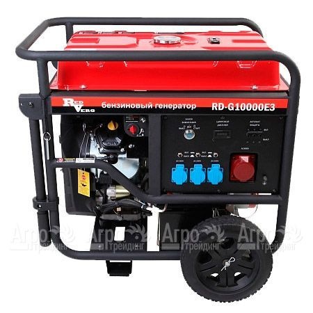 Бензогенератор RedVerg RD-G10000E3 9 кВт в Ставрополе