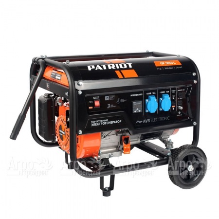 Бензогенератор Patriot GP 3810L 2.8 кВт в Ставрополе