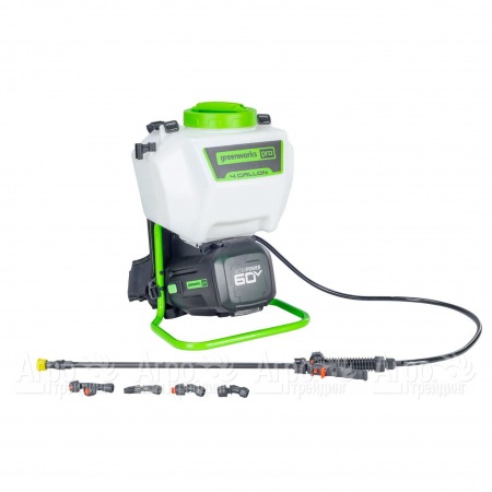 Аккумуляторный опрыскиватель GreenWorks GW-BPS60 (без аккумулятора и зарядного устройства)  в Ставрополе