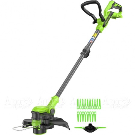 Аккумуляторный триммер GreenWorks G24LT301 4 Ач в Ставрополе
