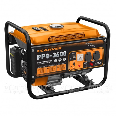 Бензогенератор Carver PPG-3600 2.5 кВт  в Ставрополе