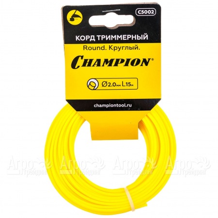 Корд триммерный Champion Round 2.0мм, 15м (круглый)  в Ставрополе