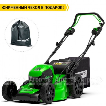 Газонокосилка аккумуляторная GreenWorks GD60LM46SP (без батареи и зарядного устройства) в Ставрополе