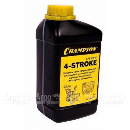 Масло полусинтетическое зимнее Champion SAE 10W40 API SL/CF 0.6 л для 4-тактных двигателей  в Ставрополе