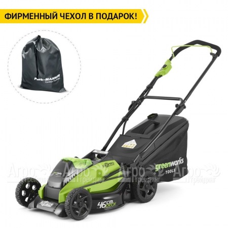 Газонокосилка аккумуляторная GreenWorks GD40LM45K6 в Ставрополе