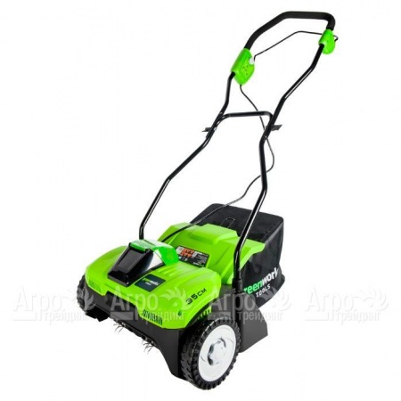 Аэратор аккумуляторный GreenWorks G40DT30K6  в Ставрополе
