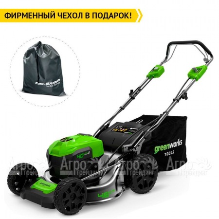 Газонокосилка аккумуляторная GreenWorks GD40LM46SPK6  в Ставрополе