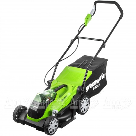 Газонокосилка аккумуляторная GreenWorks G-Max G40LM35 40V 35 см в Ставрополе
